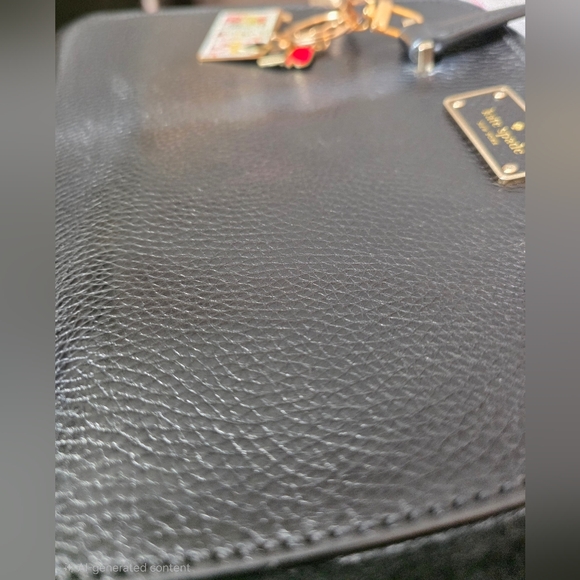 Kate Spade Black Leather Handbag - Picture 8 of 8